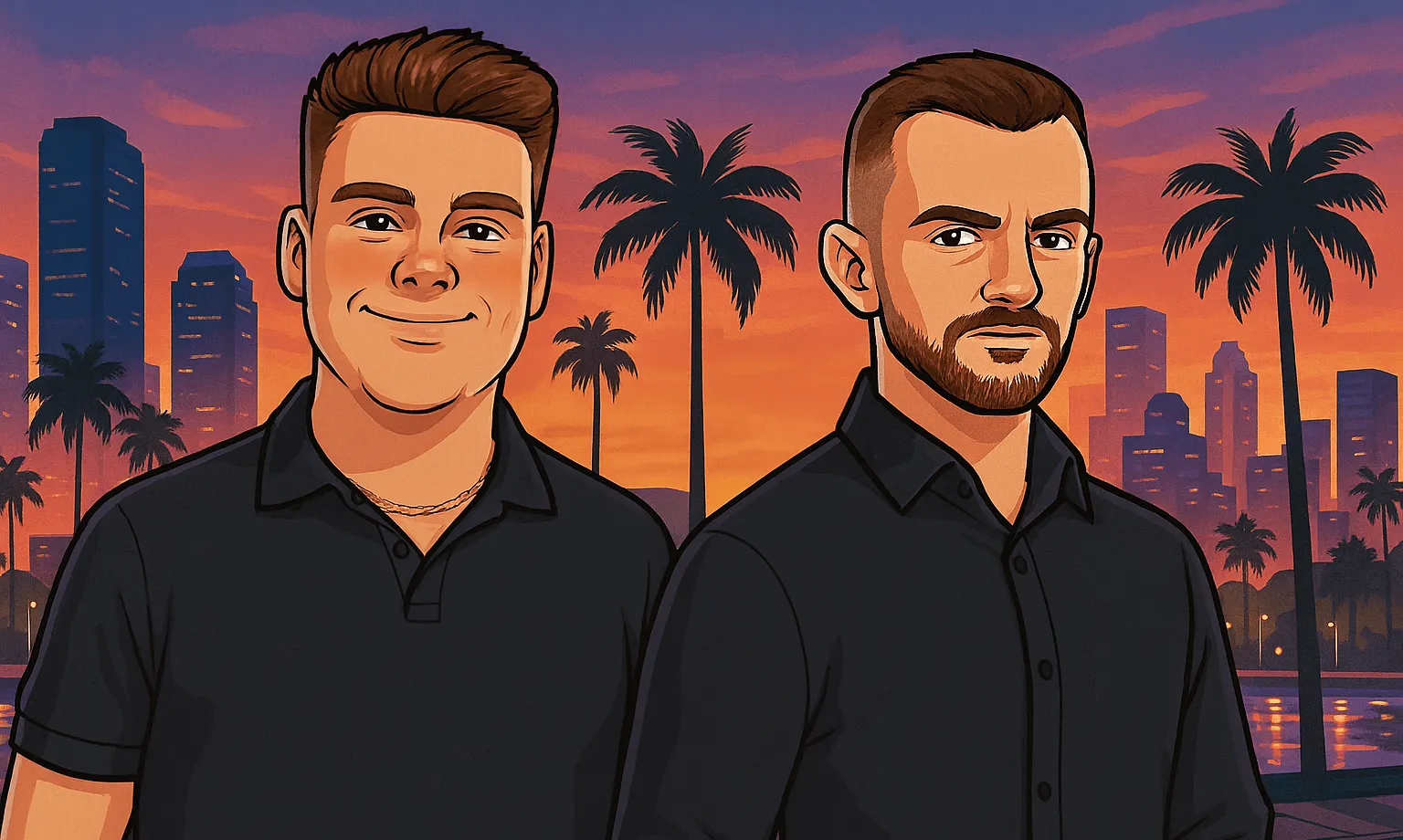 Bartek Miś i Jarek Gad - prowadzący szkolenie WDI Web Performance City